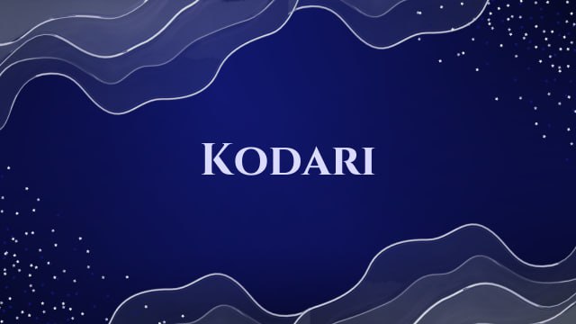 Kodari Forms